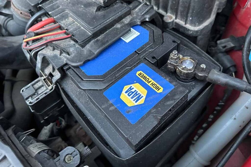 car maintenance for beginners - maintain battery