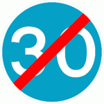 Minimum_Speed_ends_Road_Sign