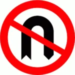 No_U_turns_Road_Sign