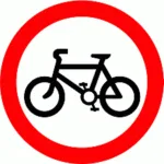 No_cycling_Road_Sign