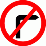 No_right_turn_Road_Sign