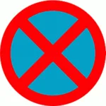 No_stopping_Road_Sign