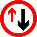 Priority_to_oncoming_traffic_Road_Sign