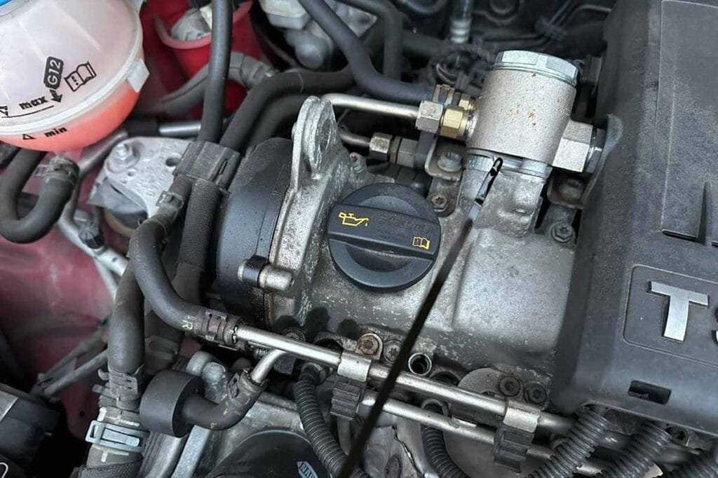 car maintenance for beginners - check and change engine oil