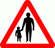 Pedestrians_in_road_Road_Sign