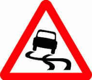 Slippery_road_Road_Sign